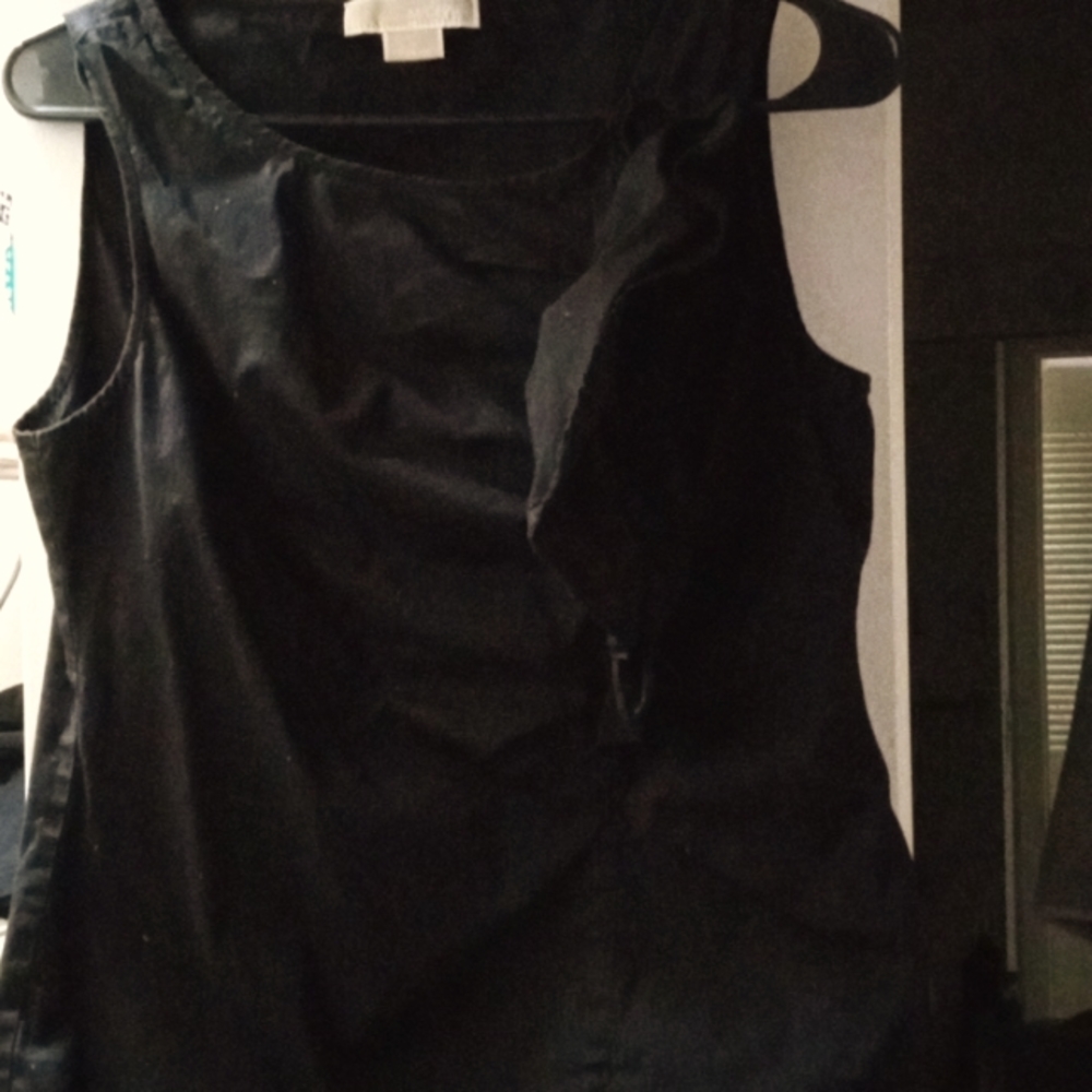 Michael Kors black sleeveless top